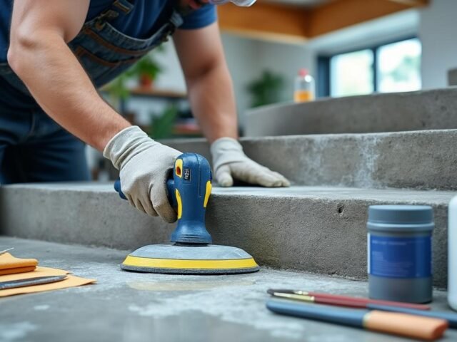 Comment rénover un escalier en béton sans le casser ?
