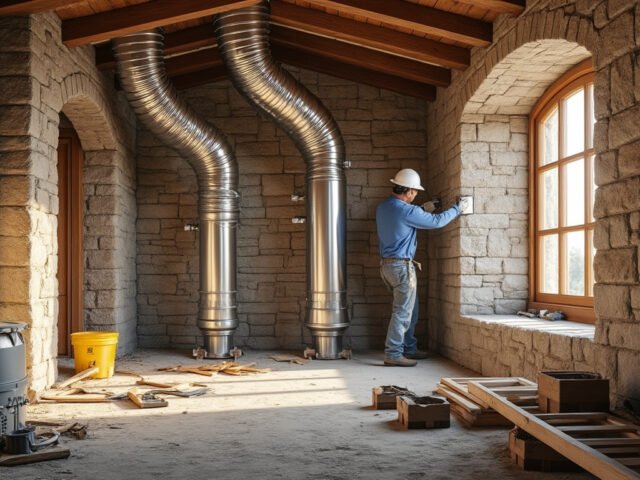Comment intégrer une VMC dans une maison en pierre sans tout casser ?