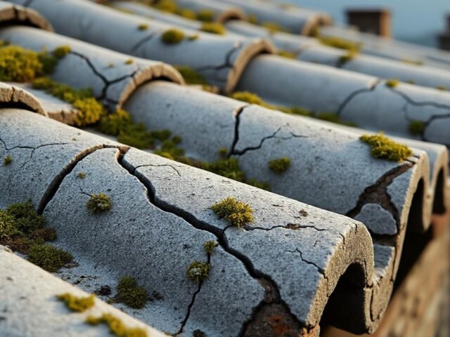 Comment savoir si une tuile en béton est arrivée en fin de vie ?
