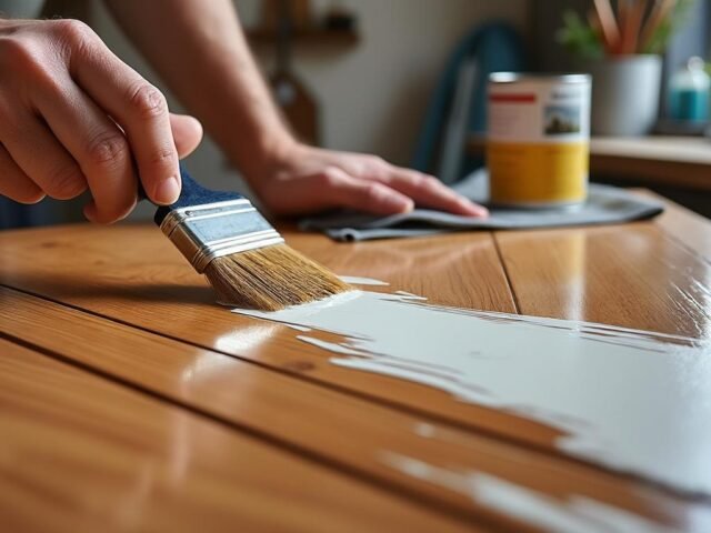 Peindre sur du lambris vernis sans le poncer : astuces méconnues