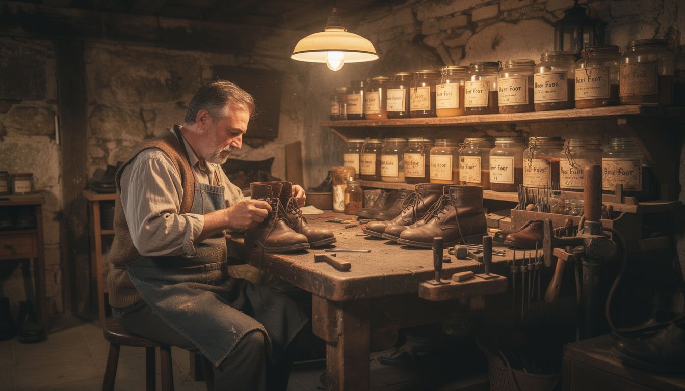 Découvrez notre guide complet sur l'huile de pied de bœuf, le soin naturel idéal pour entretenir, nourrir et protéger vos articles en cuir avec efficacité.