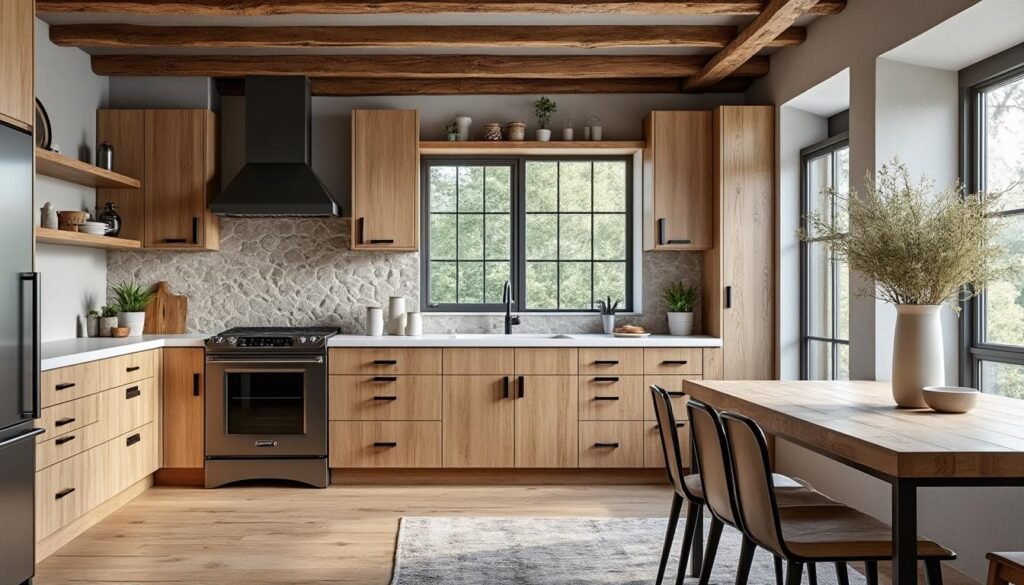 découvrez nos astuces pour moderniser votre cuisine rustique sans gros travaux, en alliant charme traditionnel et touches contemporaines facilement.