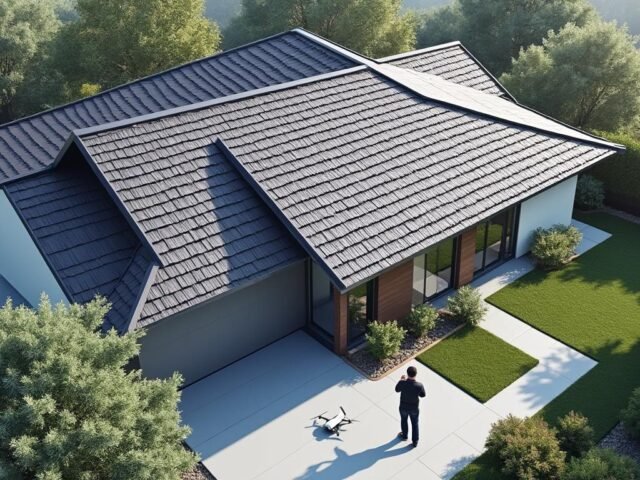 Comment repérer une micro-fuite sur une toiture sans monter dessus