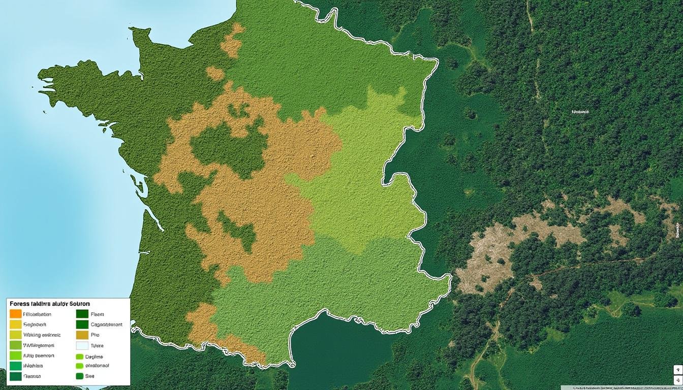 explorez la carte interactive des grandes forêts françaises et découvrez la richesse naturelle de ces espaces verts incontournables à travers la france.
