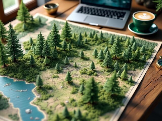 Découvrez la carte interactive des grandes forêts françaises