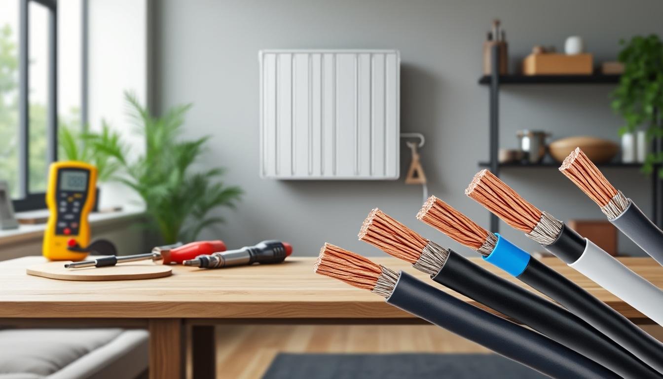 découvrez comment choisir la bonne section de câble pour votre radiateur électrique afin d'assurer sécurité et performance optimales de votre installation.