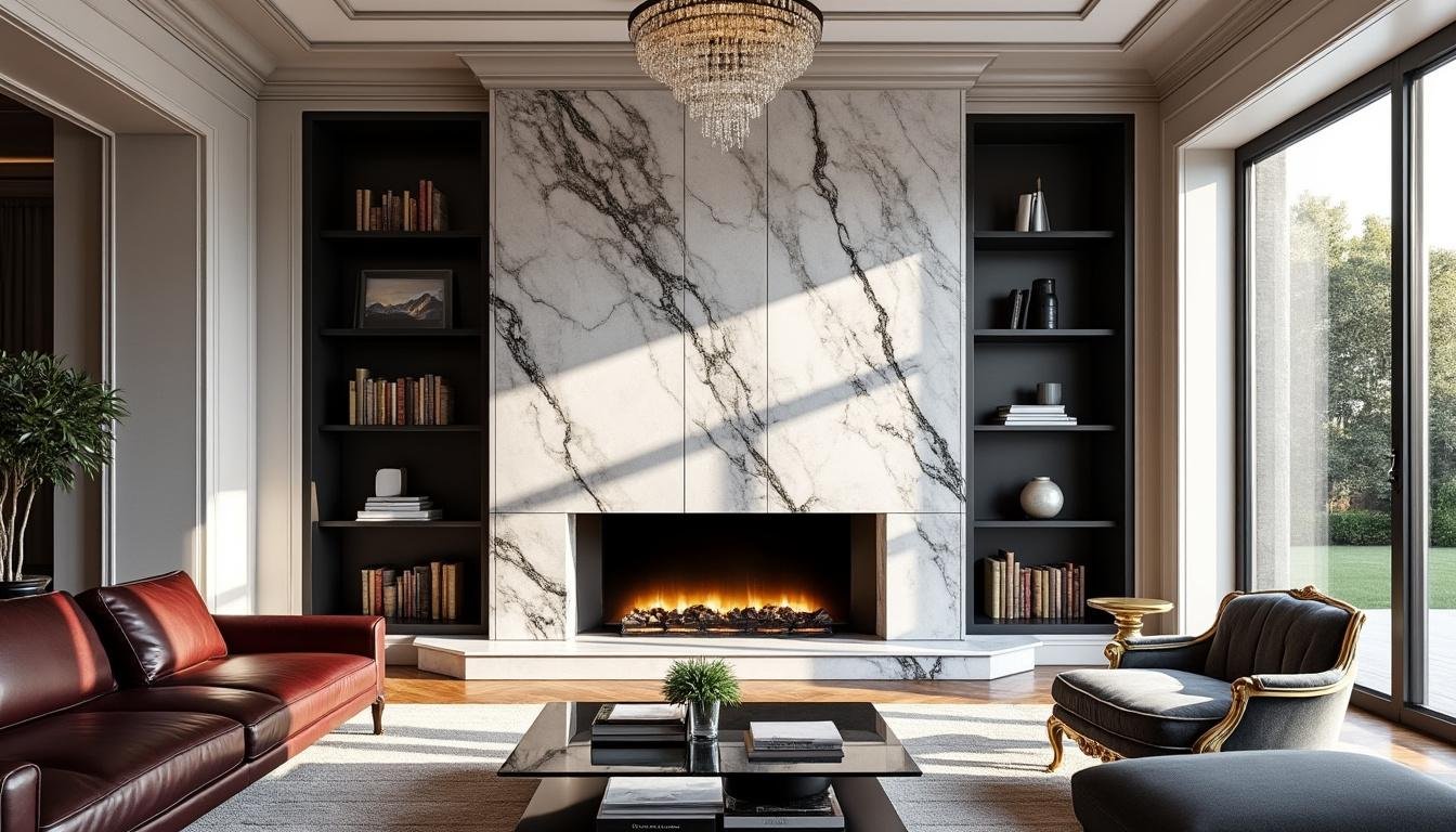 découvrez comment rénover un salon avec une cheminée en marbre : conseils pour décider entre conserver son charme d'origine ou opter pour un relooking moderne.