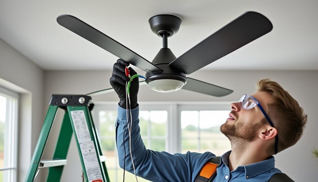 découvrez comment brancher un ventilateur de plafond en toute sécurité grâce à nos conseils pratiques et étapes détaillées pour une installation sans risque.