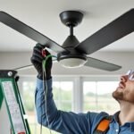découvrez comment brancher un ventilateur de plafond en toute sécurité grâce à nos conseils pratiques et étapes détaillées pour une installation sans risque.