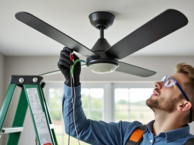 Comment brancher un ventilateur de plafond en toute sécurité