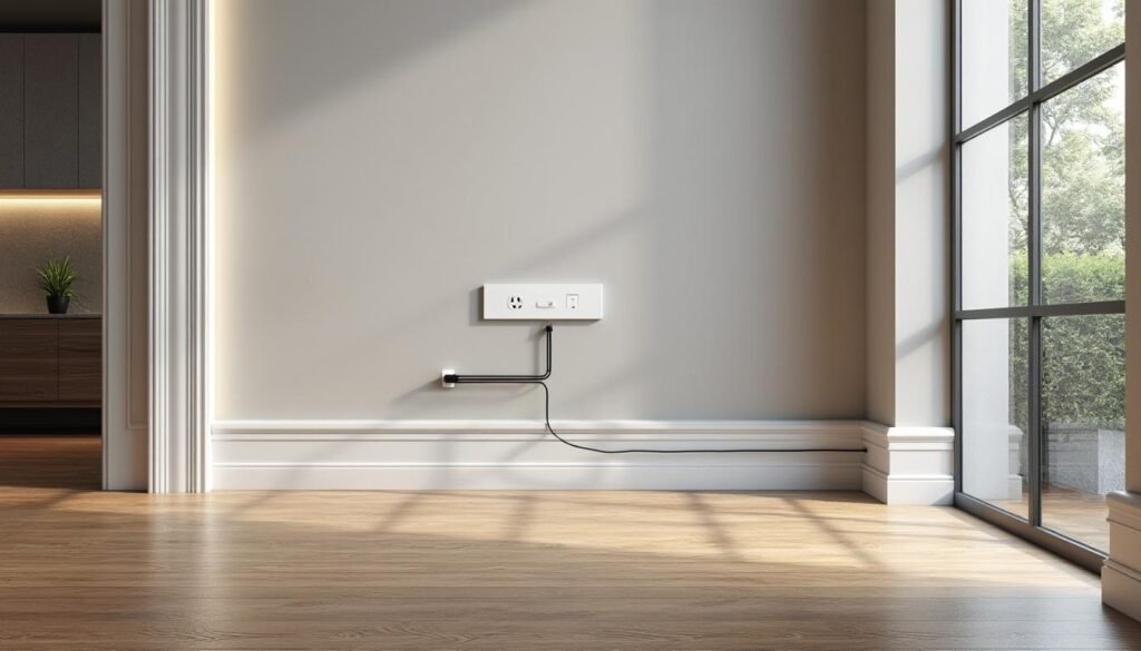 découvrez des astuces pratiques pour dissimuler élégamment les fils électriques dans une pièce rénovée, alliant sécurité et esthétique.