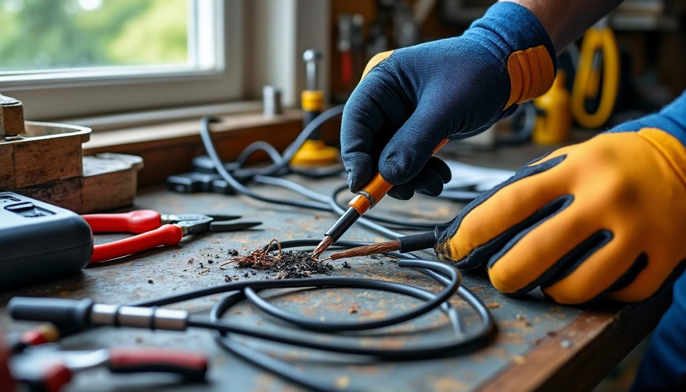 découvrez des astuces pratiques et esthétiques pour dissimuler proprement les fils électriques dans une pièce rénovée, alliant sécurité et décoration.