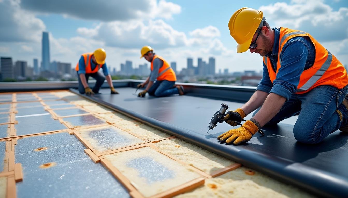 découvrez les solutions efficaces pour réparer le bitume décollé d'un toit plat et préserver l'étanchéité de votre toiture.