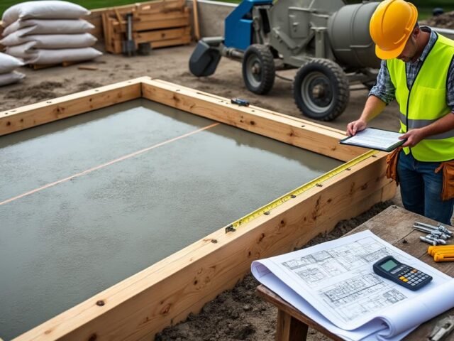 Comment calculer la quantité de béton nécessaire ?