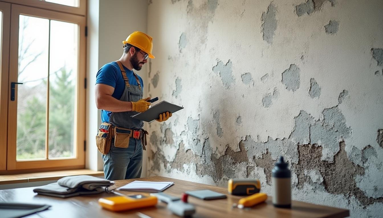 découvrez comment identifier si la peinture qui cloque est due à l'humidité ou à une infiltration, et apprenez les méthodes pour diagnostiquer et résoudre ce problème efficacement.