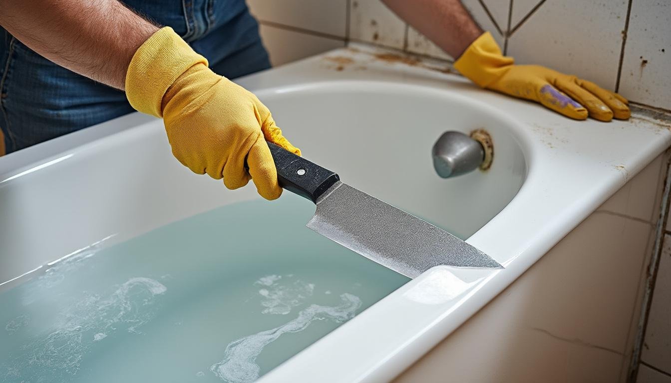 apprenez à poser un joint silicone parfait autour de votre baignoire grâce à notre méthode professionnelle simple et efficace. étapes détaillées pour un résultat durable et esthétique.