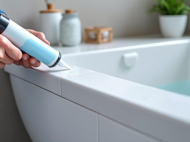 Poser un joint silicone parfait autour d’une baignoire : la méthode pro