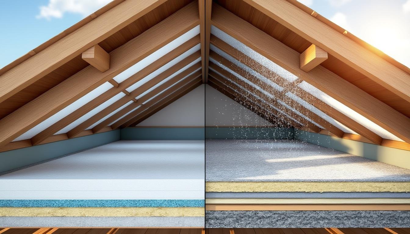 découvrez comment la sous-toiture influence la condensation dans les combles et protégez votre maison contre l'humidité et les problèmes liés.