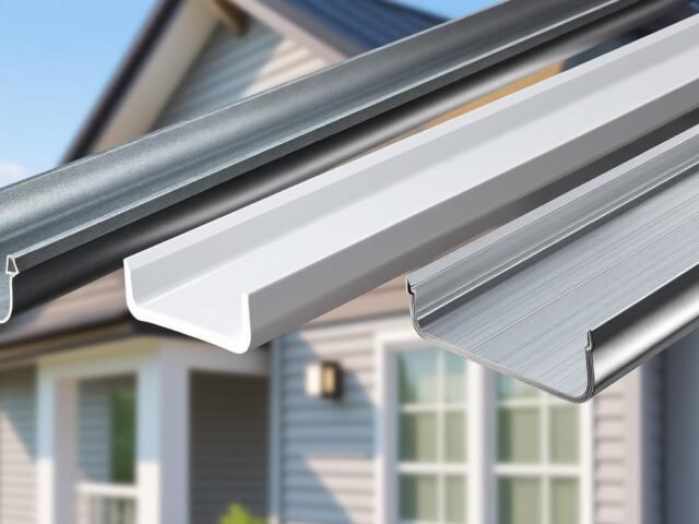 Comment choisir entre gouttière zinc, PVC ou aluminium ?
