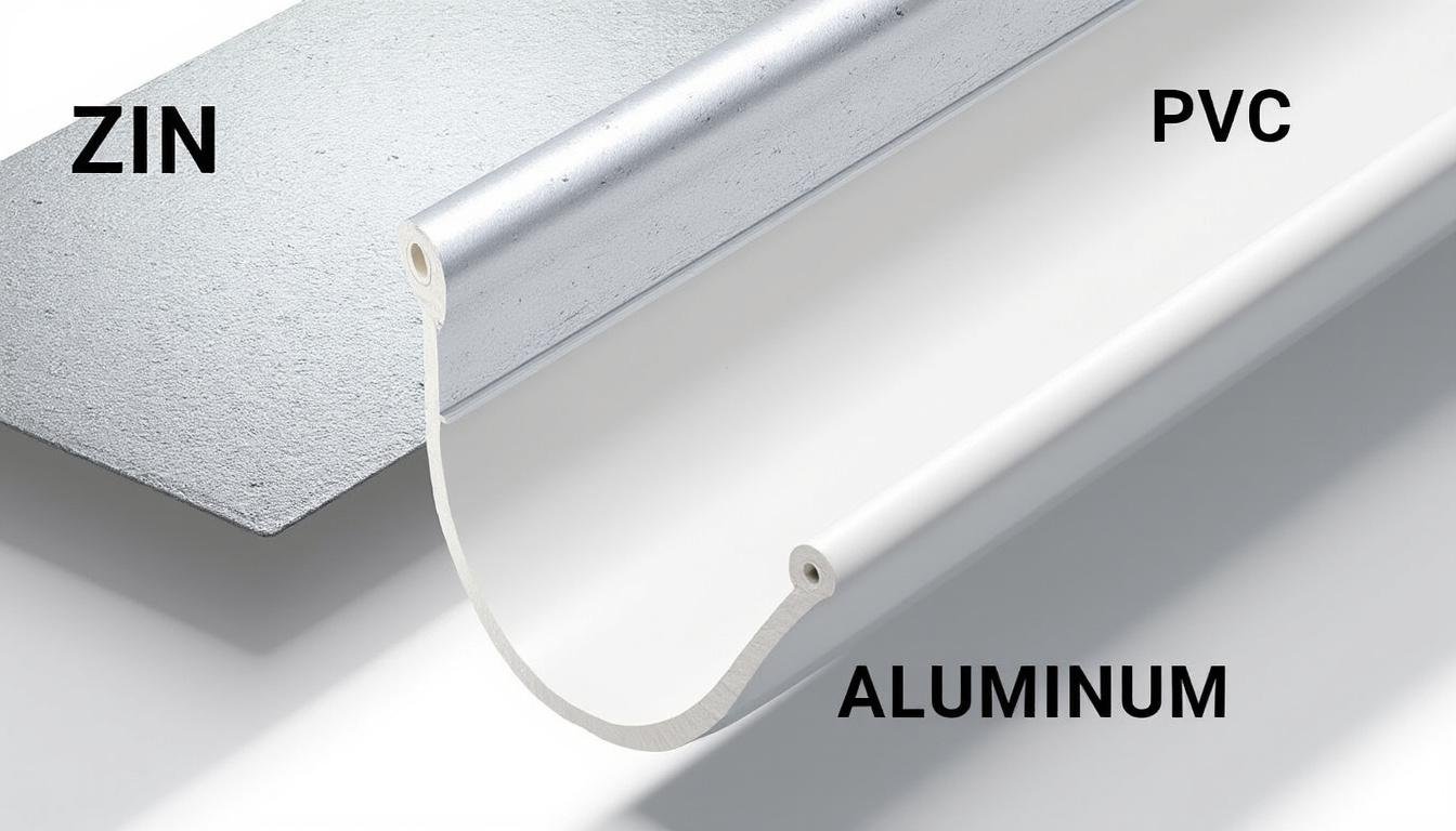découvrez comment choisir la gouttière idéale entre zinc, pvc et aluminium en fonction de vos besoins, de votre budget et de la durabilité souhaitée.