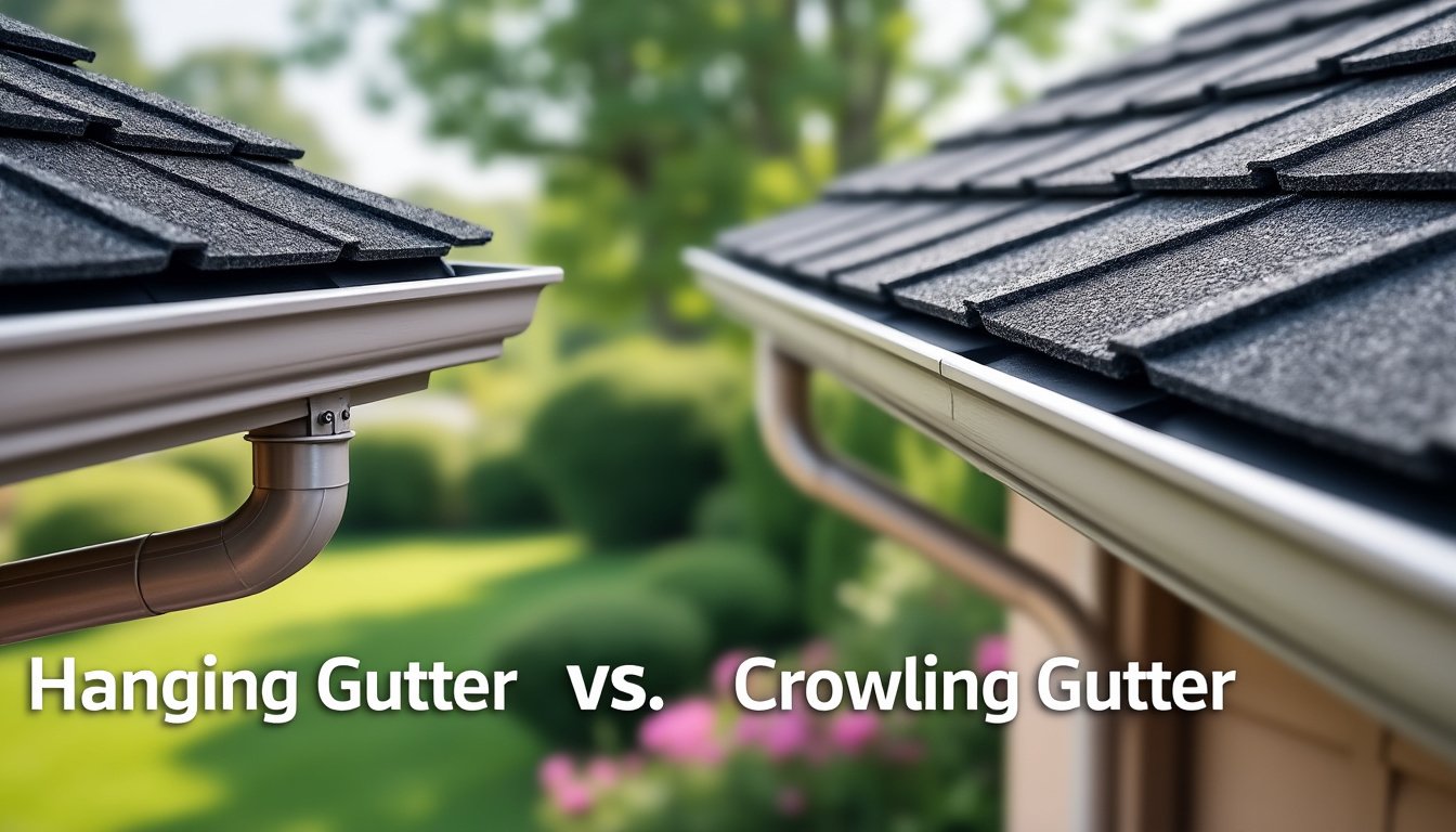 découvrez les différences essentielles entre gouttière pendante et gouttière rampante pour choisir la solution adaptée à votre toiture et assurer une meilleure gestion des eaux pluviales.