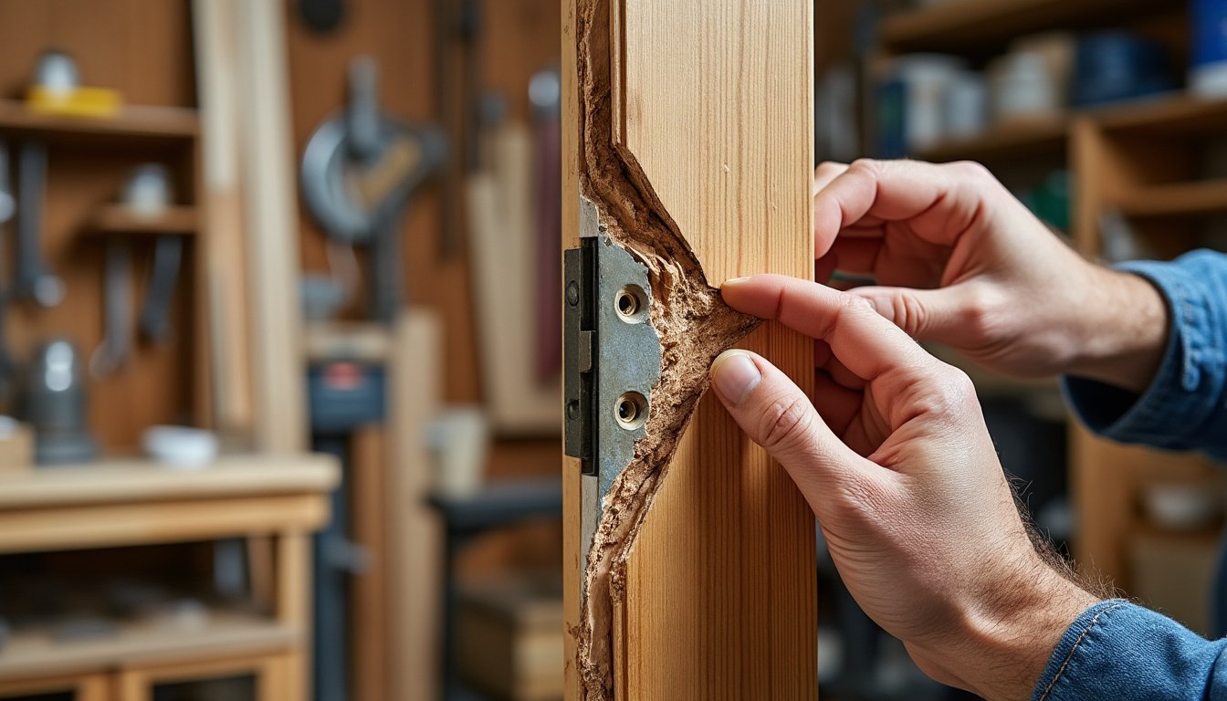 apprenez à rénover un chambranle abîmé grâce à un mastic bois durable pour un résultat solide et esthétique. guide pratique et conseils d'application.