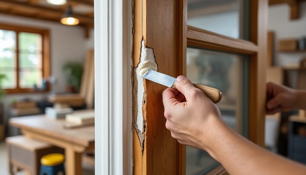 apprenez à rénover un chambranle abîmé grâce à un mastic bois durable, pour une réparation solide et esthétique qui protège et embellit vos boiseries.