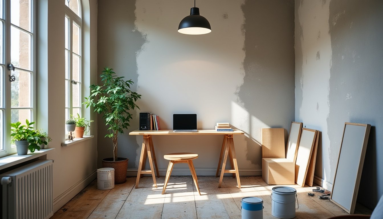 découvrez nos astuces pour rester productif et garder le moral en travaillant chez soi pendant les travaux, sans stress ni distractions.
