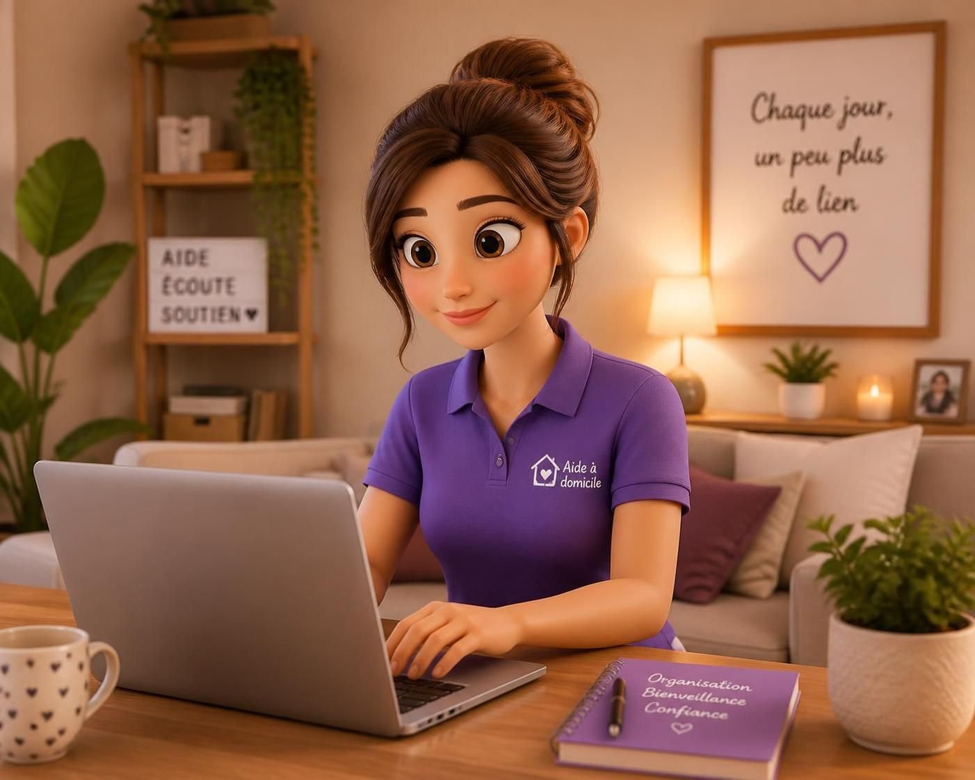 explorez les services authentiques proposés par cette plateforme d'aide en ligne à domicile pour mieux accompagner votre quotidien.