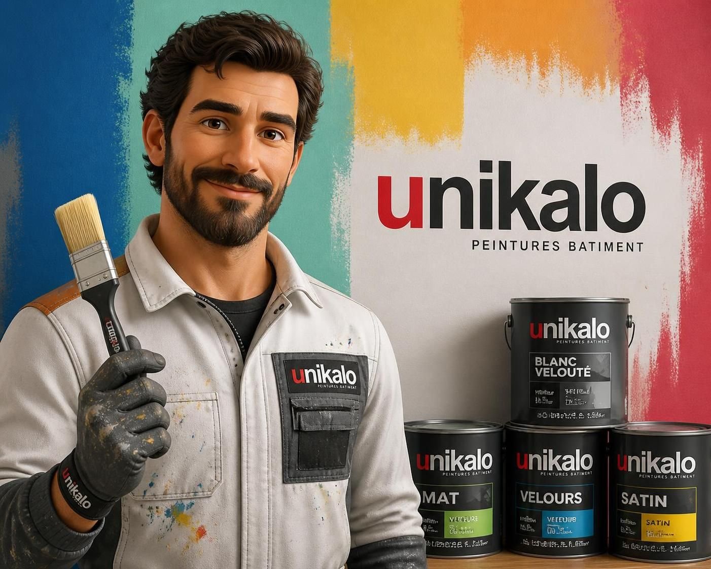 unikalo, fabricant spécialisé de peintures pour les professionnels du bâtiment, offre des produits de qualité adaptés aux besoins des artisans et entreprises du secteur.